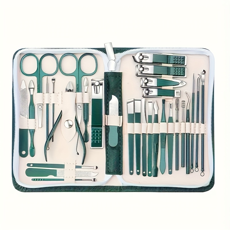 30pcs nail clipper set stainless steel nail clippers nail clippers dead skin clippers nail repair set details 3