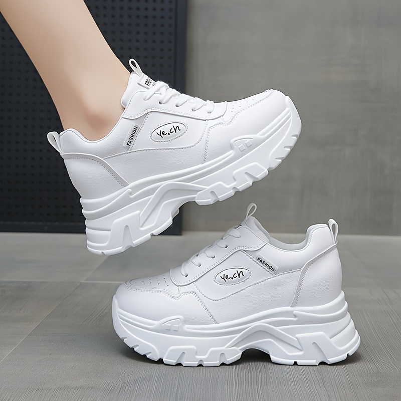 zapatillas vechi transpirables gruesas mujer cómodas caña Temu