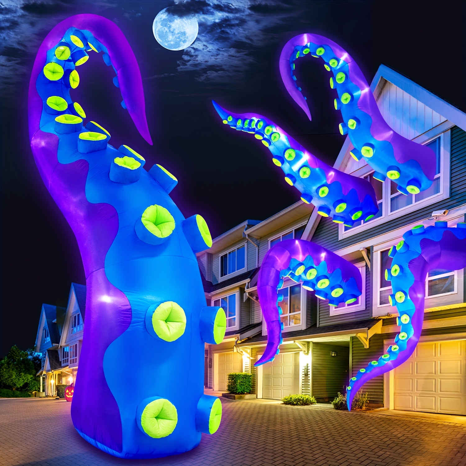 

14 Ft/16.7ft (4.3m/5m)halloween Inflatables Decorations Inflatable Halloween -in Led Lights Decoration For - A/b/c/d