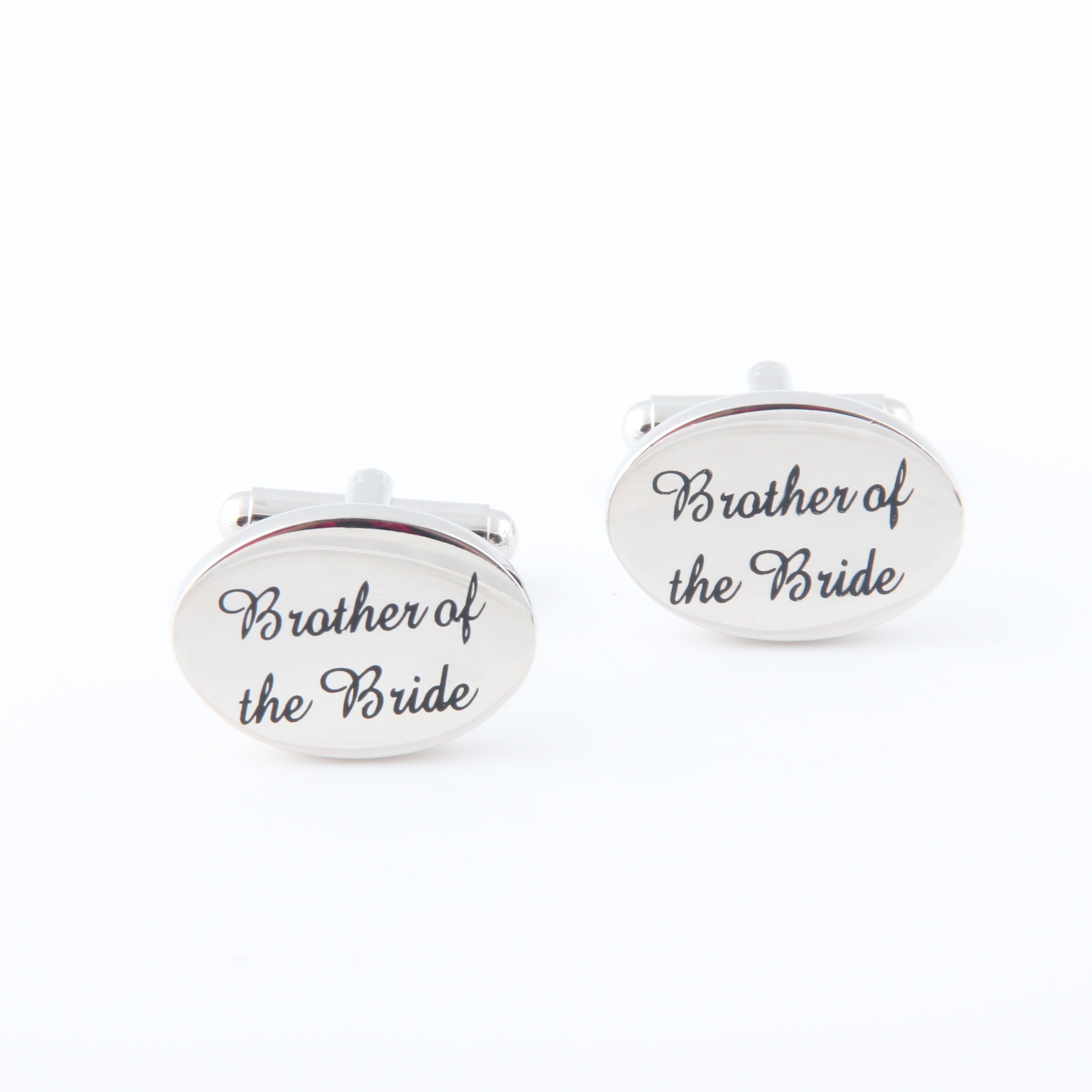 Image of A Pair Of Stylish And Classic Cufflinks For Men's Wedding Suits, Suitable For Fathers, Grandfathers, , Featuring Names For And Flower Boy