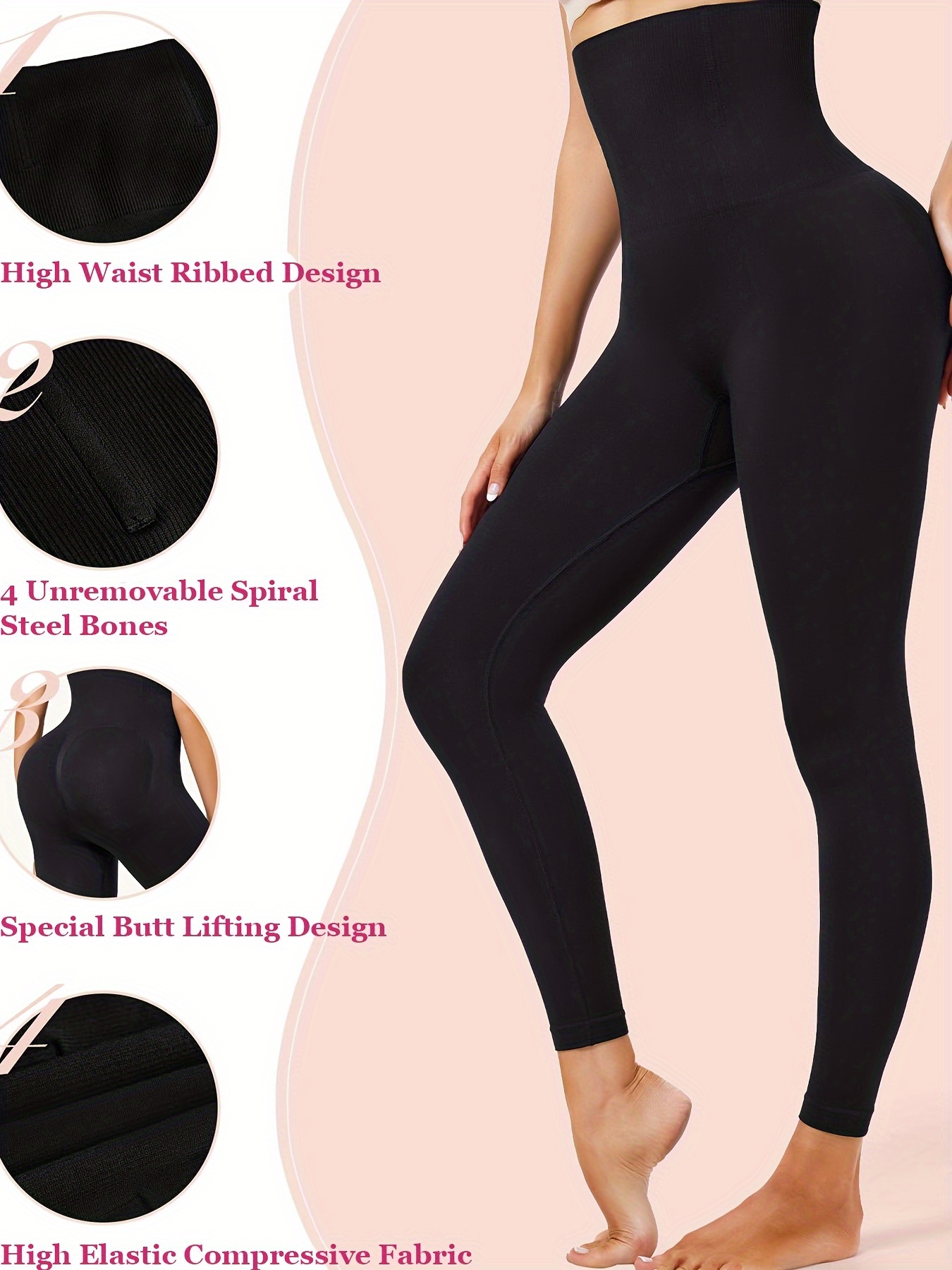 Yoga Pants Leggings For Women High Waist Tummy Control Compression