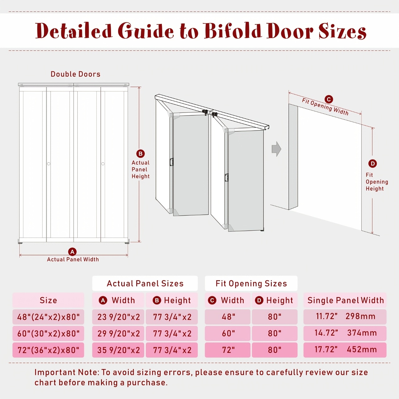 opening bi fold door 24 48 x80 rattan closet door - Temu