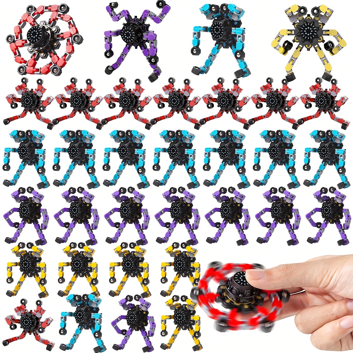 Transformable Fidget Spinners