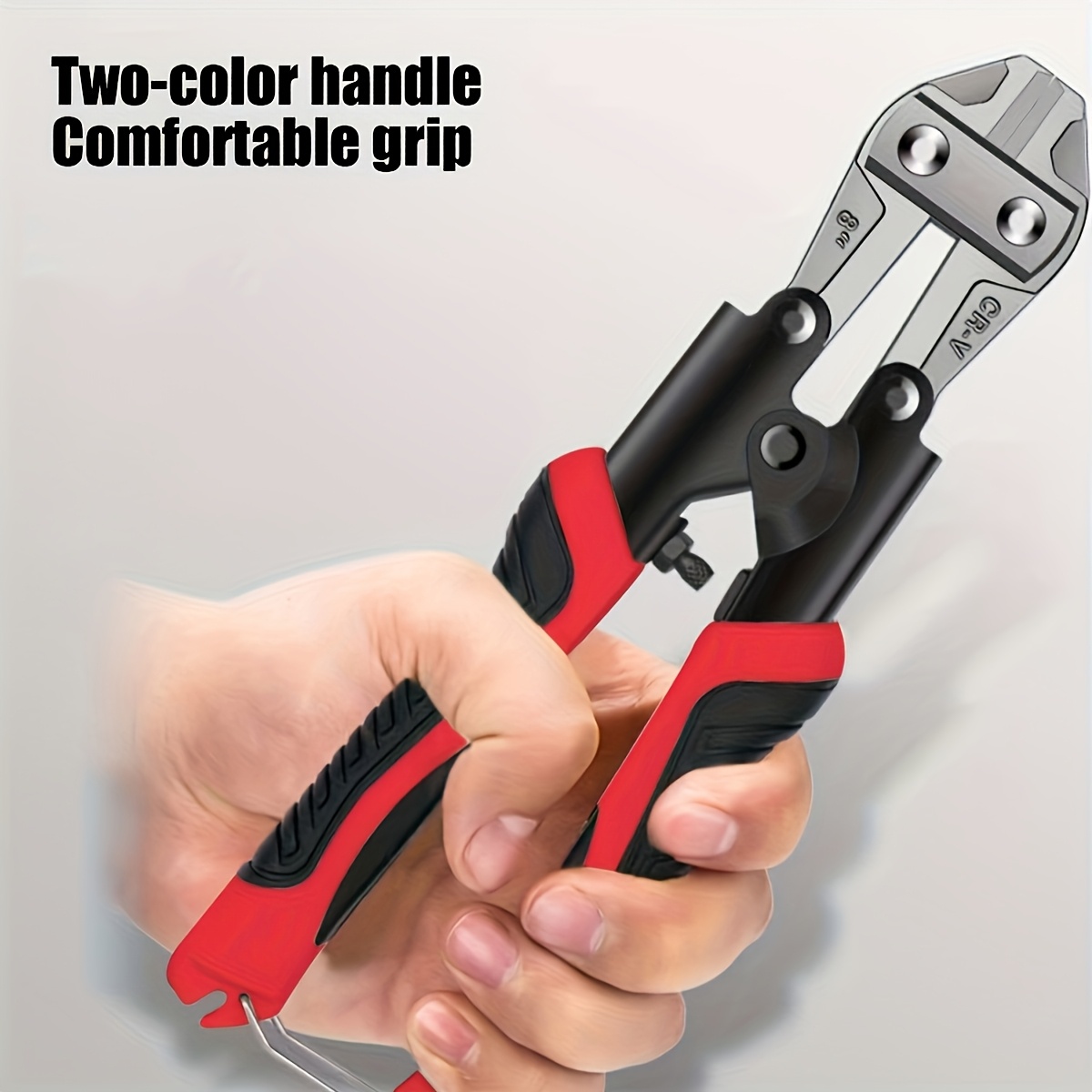 TEMU 1pc. Wire-cutting Pliers, Heavy-duty Metal Cable Cutters, Ergonomic Handles, -saving Wire Cutters For Cutting Iron Wire