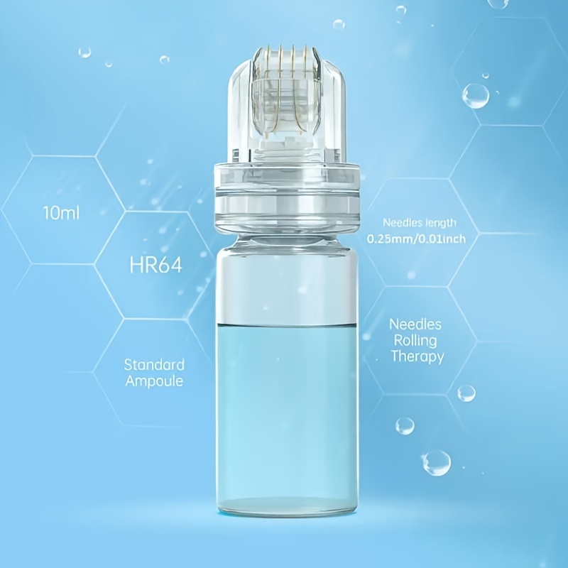

Hydra Roller 64 Needles 0.25mm Face Skin Care Tool Standard Ampoule Design - No Serum - Facial Care Gifts For Mother