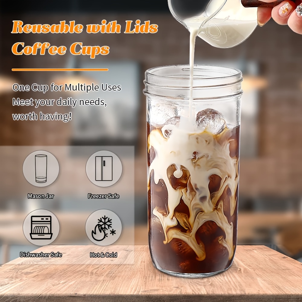 boba mug drinking mug large calibre easy to clean drinking mug reusable drinking mug coffee mug that   used   suitable for milk tea americano soda camping travel accessories Product details 2