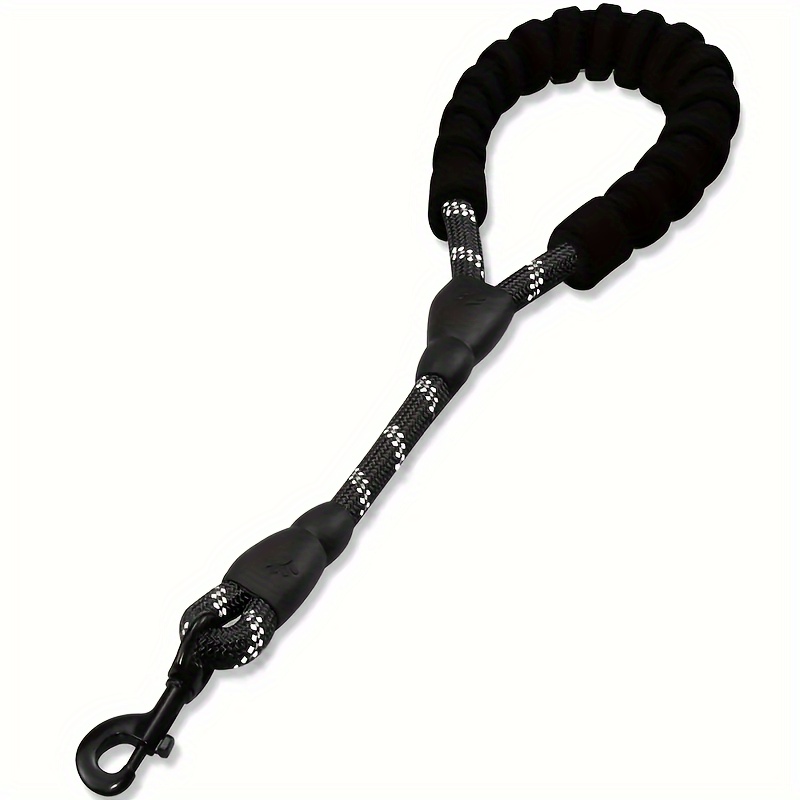 1pc Short Anti-burst Jogging Dog Rope Reflective Round Rope Non-constricting Pet Chain Thick Rope
