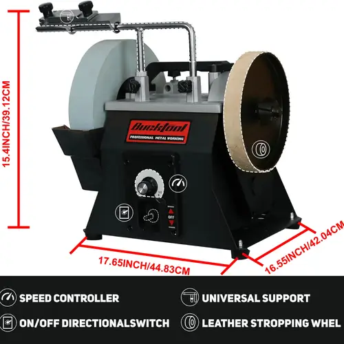 10 inch variable speed wet sharpening 2 amp two grinder 90 160rpm wet bench grinder for knife chisel knife axe scm8103