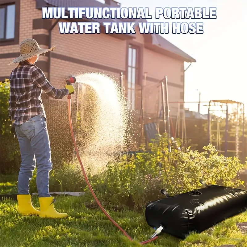 Vescica Per Acqua Pieghevole Da 110L - Serbatoio Portatile Per Esterni E Emergenze - Foto 3