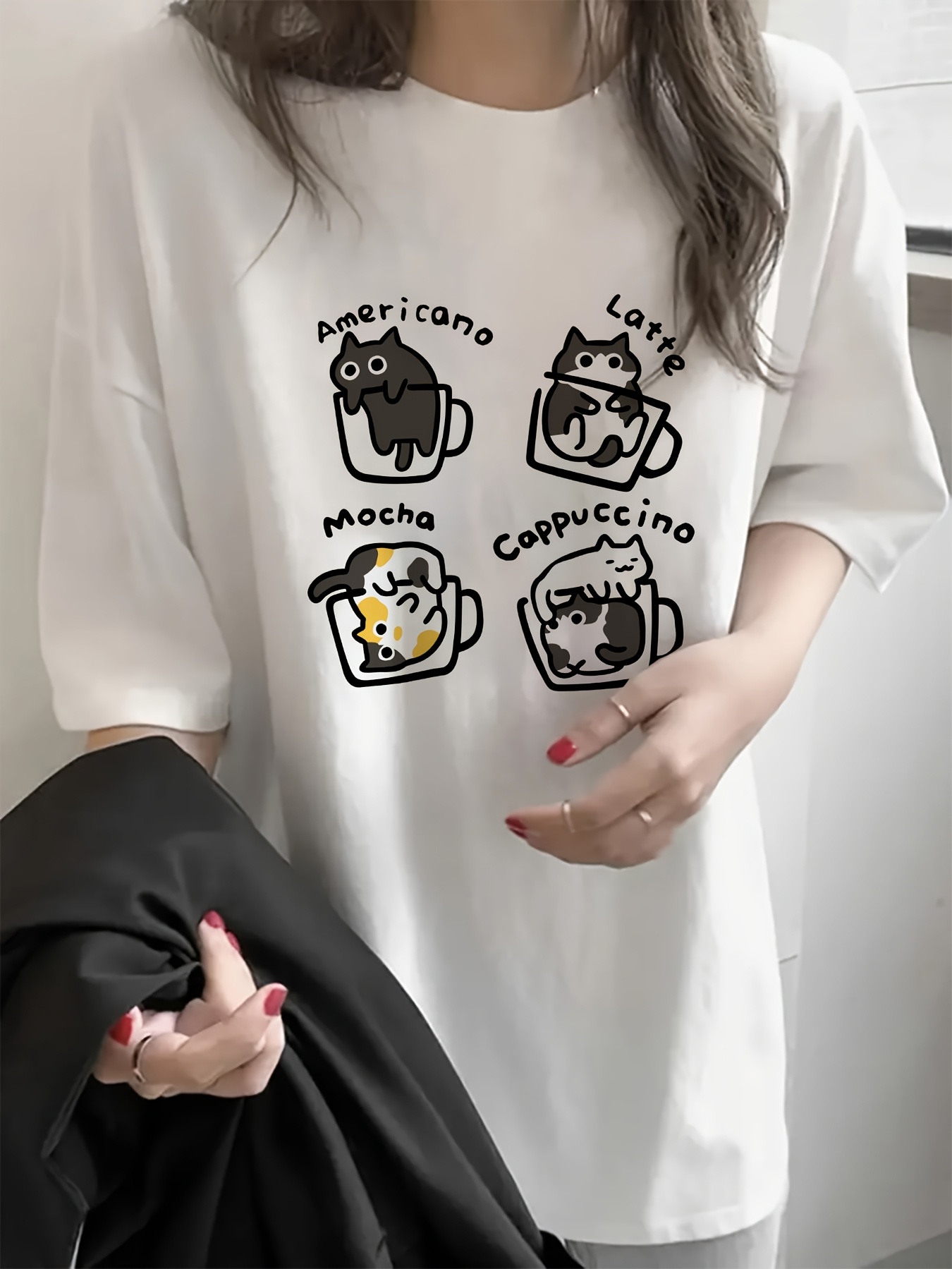 ★WAIKEI★ Cloud illustration short sleeve t-shirt white YKB Designer fashion, Seoul-fully created | W Concept