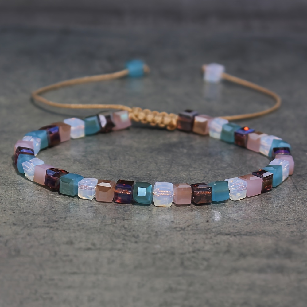 

1pc New Bracelet Bead Bracelet Hand-woven Adjustable Bracelet Couple Bracelet