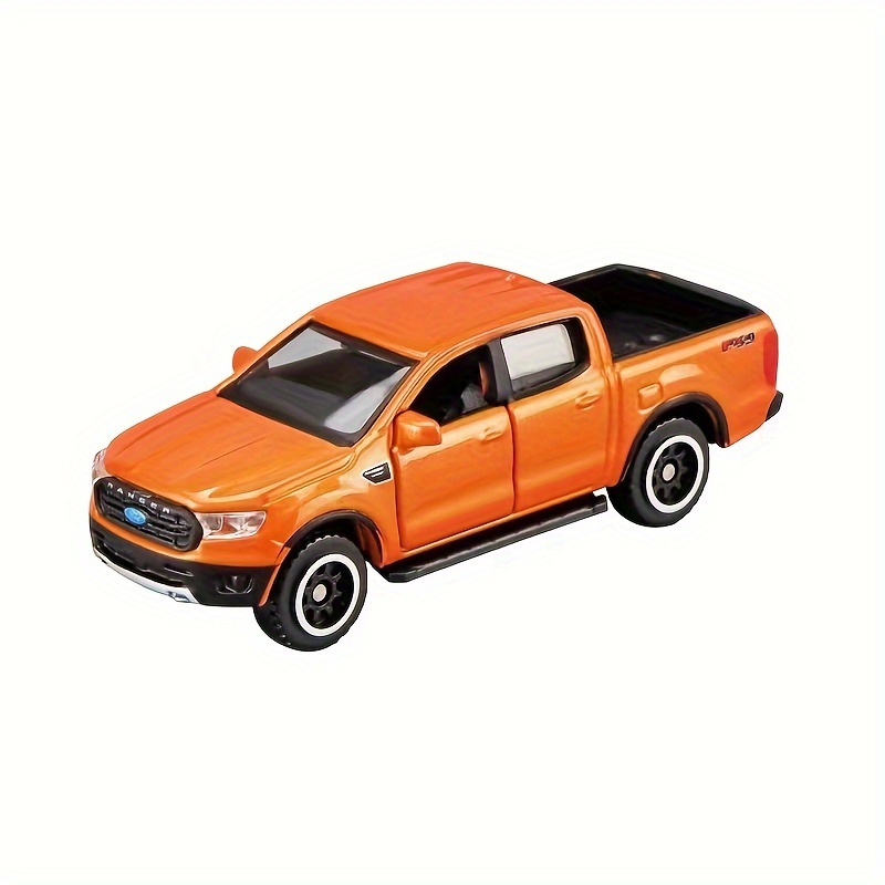 Image of Burago Mini Alloy Toy Car Model - Orange Off- Vehicle With Alloy Body, Collectible Miniature Car Suitable For Display, Role-play & Holiday Surprise Gifts (halloween/christmas)