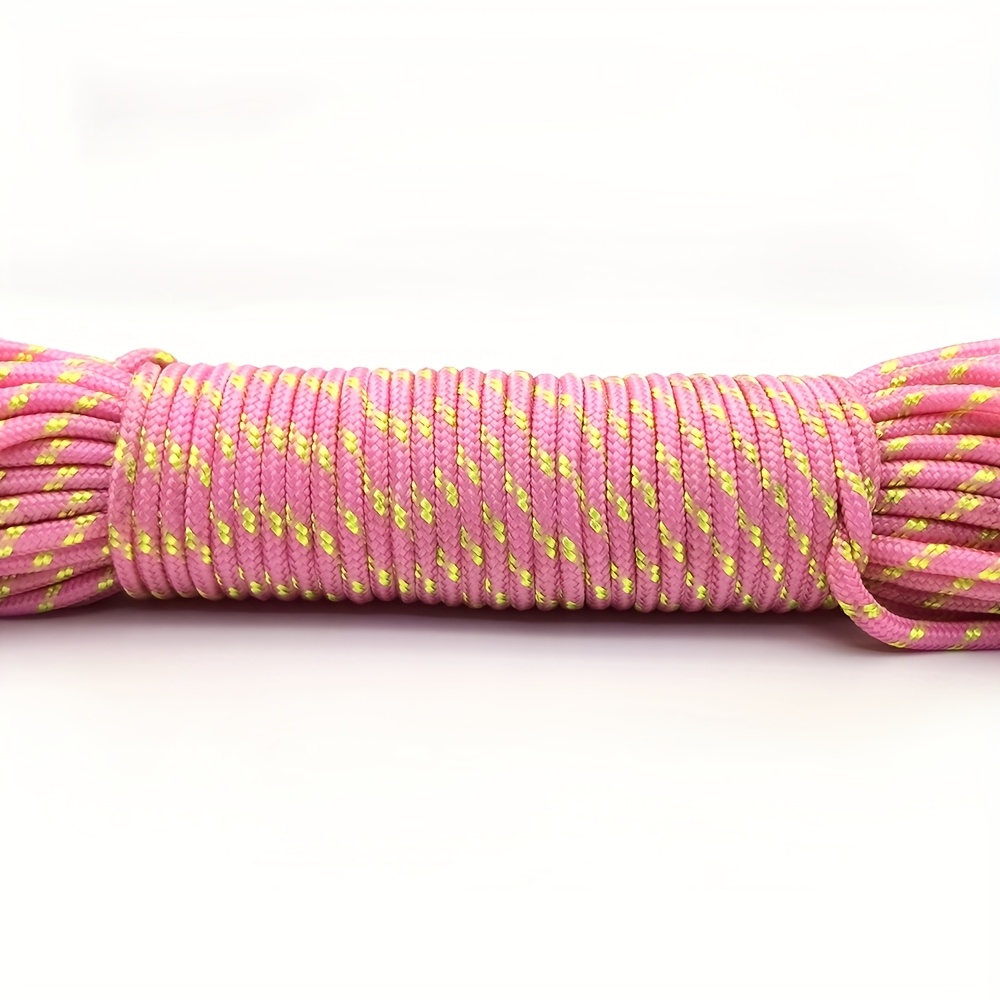 TEMU M Thick Nylon Cord, 8m/15m/31m, High-quality Handmade Rope, Non-stretch Jewelry Cord, Beading Thread, Necklace Weaving Cord And Cord, Pet Collar