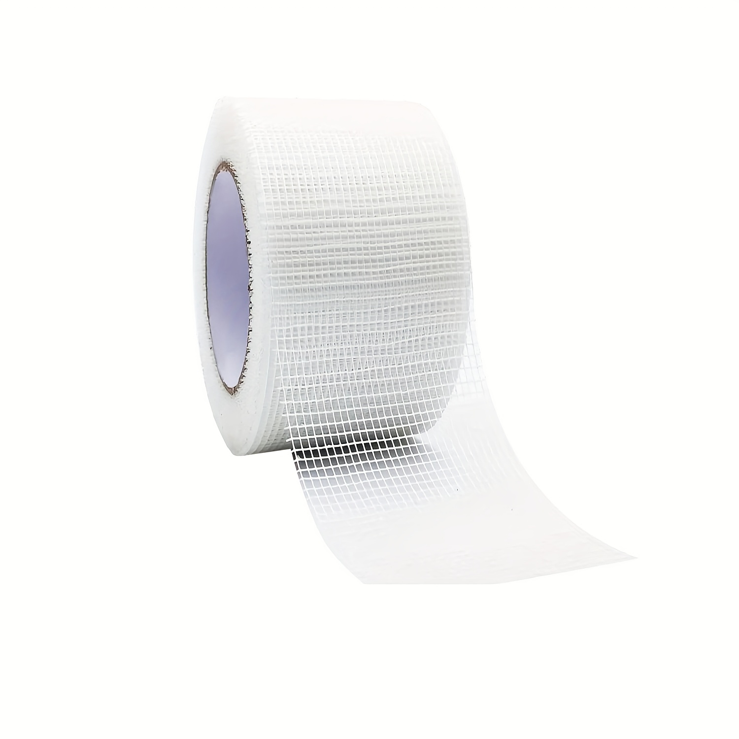 E-shop Gipskartonfugenband, 2 Zoll x 150ft, Selbstklebende Gipsgitterfolie für Fugenverzierung und Rissreparatur, Weiß