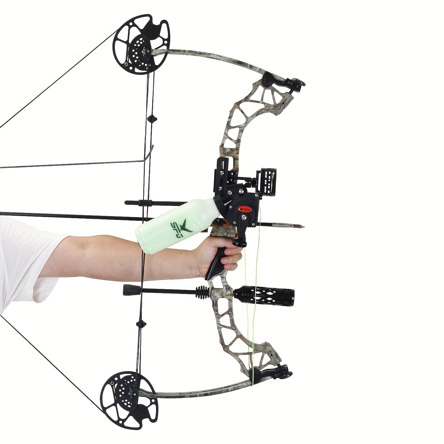 Bowfishing Reel - 1574.8inch Line For Compound Bow And Recurve Bow Fishing  Accessories