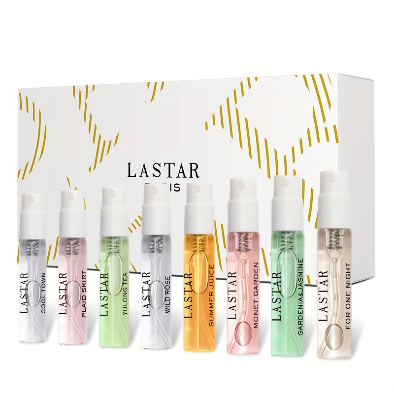 TEMU Mystery Fragrance For Men And Women - Long Lasting Arabian Perfume, Amber Wood/oud Perfume/vanilla Perfume/floral/aquatic Perfume, 8pcs Set,