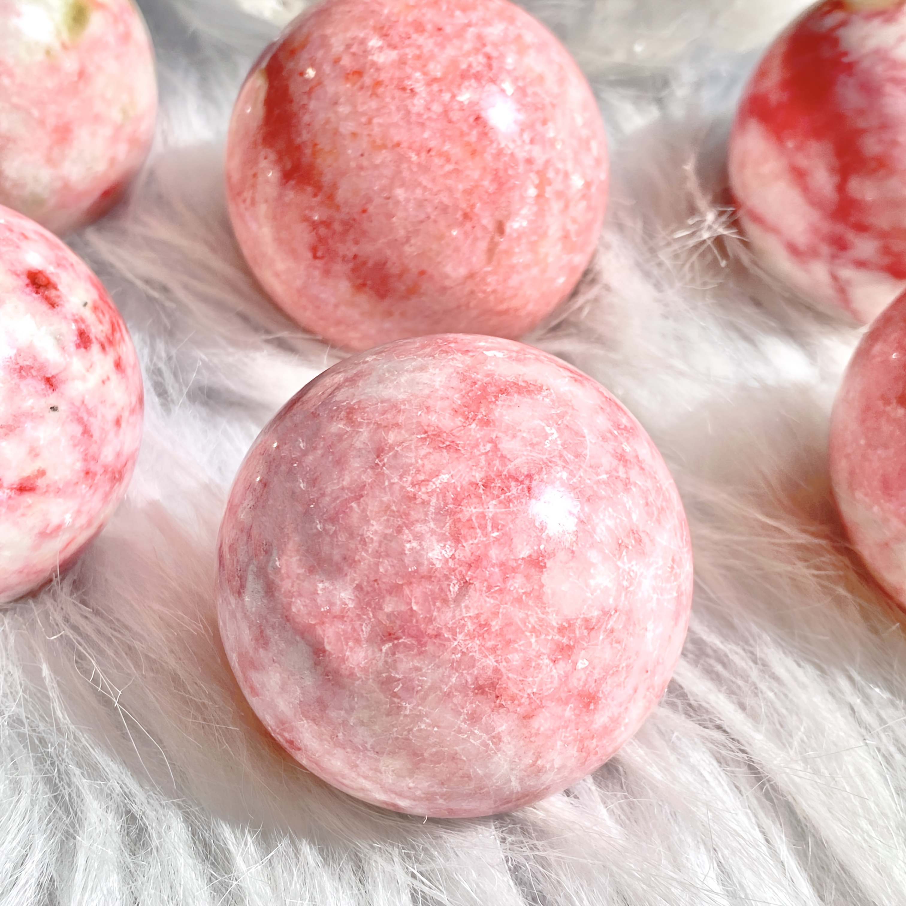 Natural Zoisite Sphere for Home Office Decor