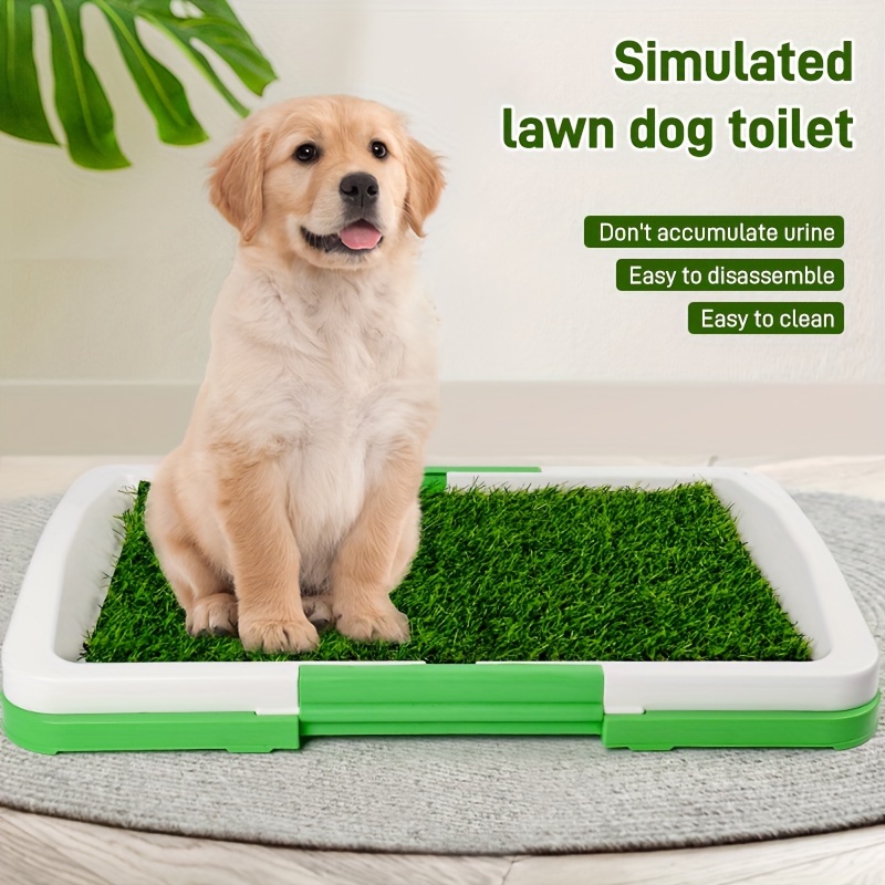 Puppy training grass mats best sale