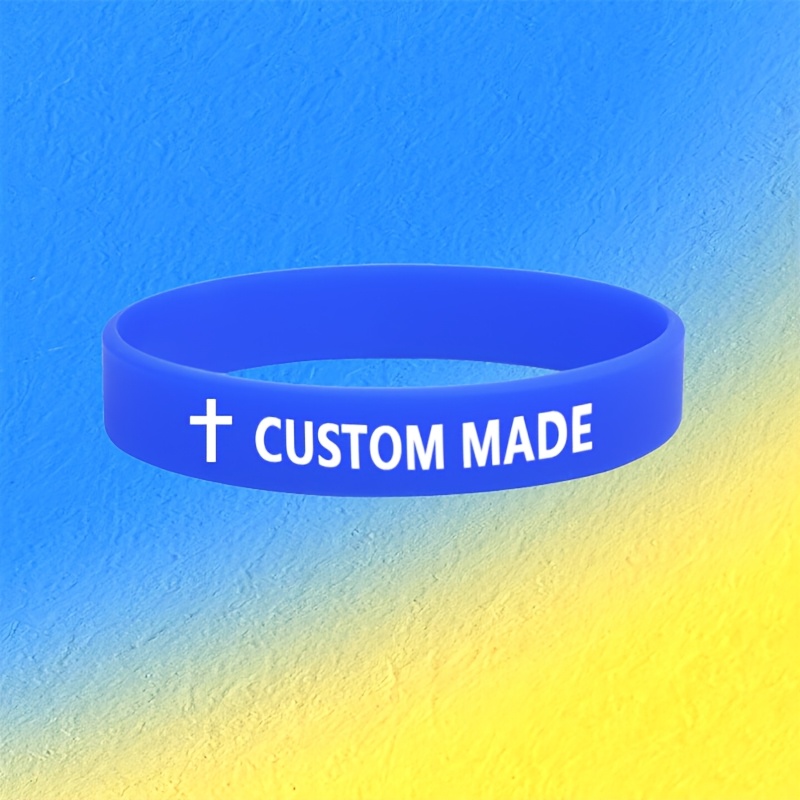 42 Custom Wristbands with Self-Defined Text