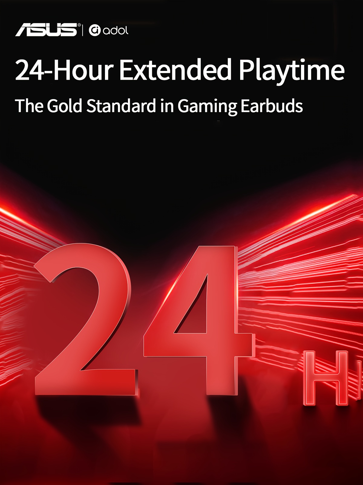 Écouteurs sans fil ASUS avec connexion stable 5.3, microphone intégré, grand diaphragme dynamique de 13 mm, étui de charge rapide Type-C, son stéréo HD, effets lumineux cool et écouteurs confortables pour le gaming et le travail, casque de jeu | Casque élégant