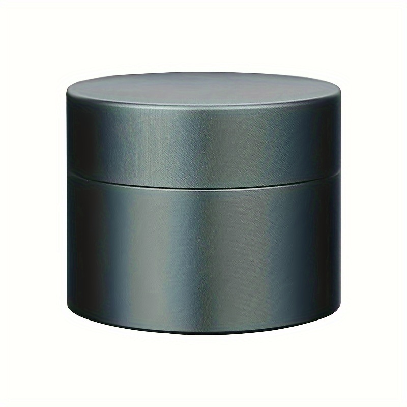 

Compact Black Hdpe Travel Jar - Leak-proof, Refillable For & Pellets, Ideal For Business Trips