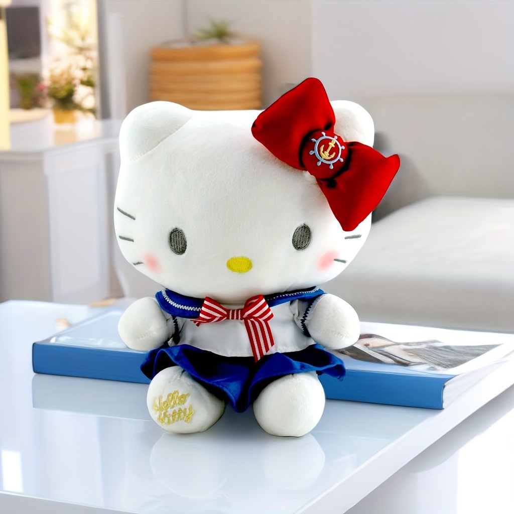 New Sanrio Kawaii Hello Kitty Plush Toys Pillow Doll Stuffed