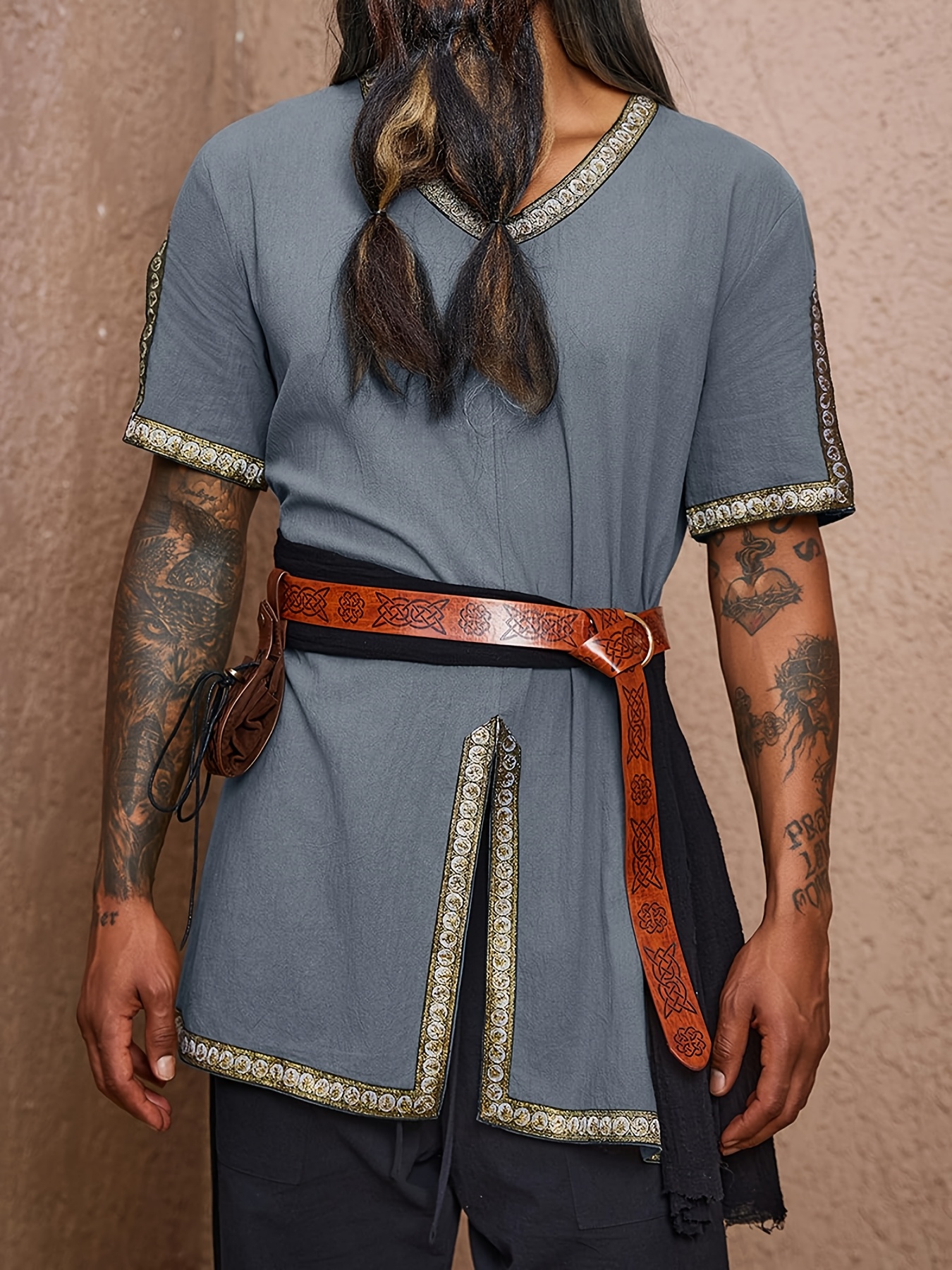CHICTRY Kids Boys Pirate Shirt Renaissance Medieval Ruffle Blouse