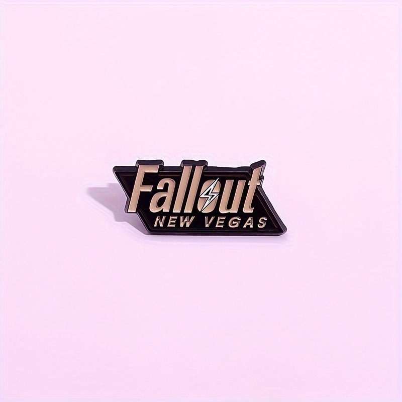 Fallout New Vegas Cartoon Metal Badges, Niche Design Gift