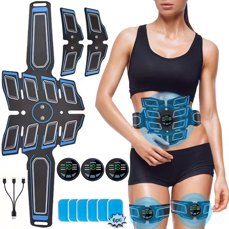 ems whole training band muscle stimulator abdominal muscle training band muscle stimulation massage instrument ideal for reading watching movies and housework muscle training massage instrument Product details 4