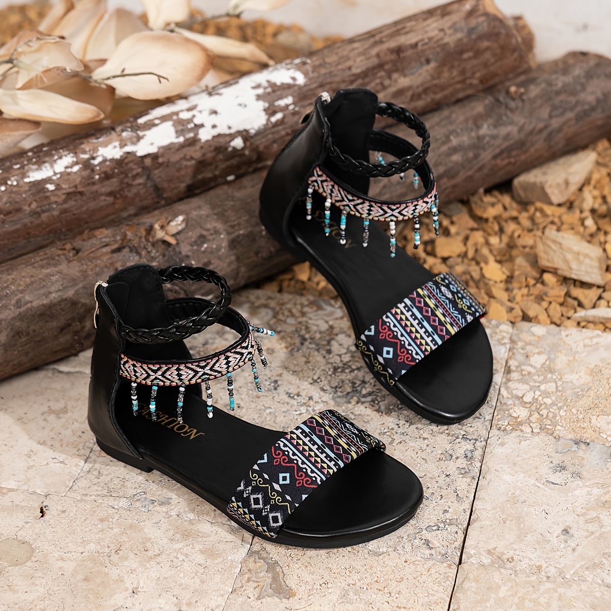 sandales romaines filles printemps d'été style Temu Canada