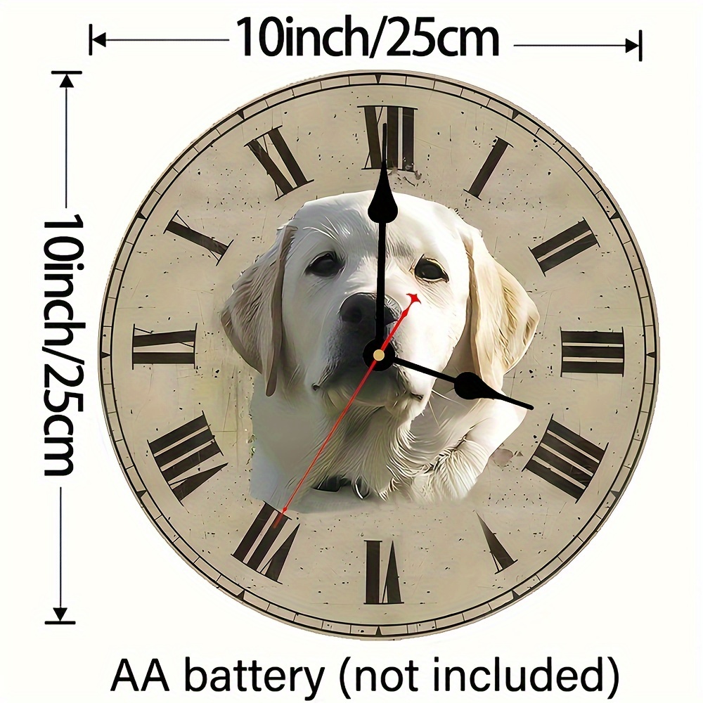藤井 啓太郎　犬時計 尻尾が動く 【新品】　ゴールデン 犬のしっぽをふる時計（犬時計） 藤井啓太郎 藤井 啓太郎 犬時計