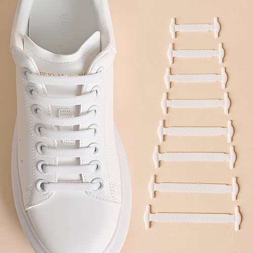 32 pack no tie elastic shoelaces suitable for sneakers and casual shoes durable comfortable and easy to for daily wear in