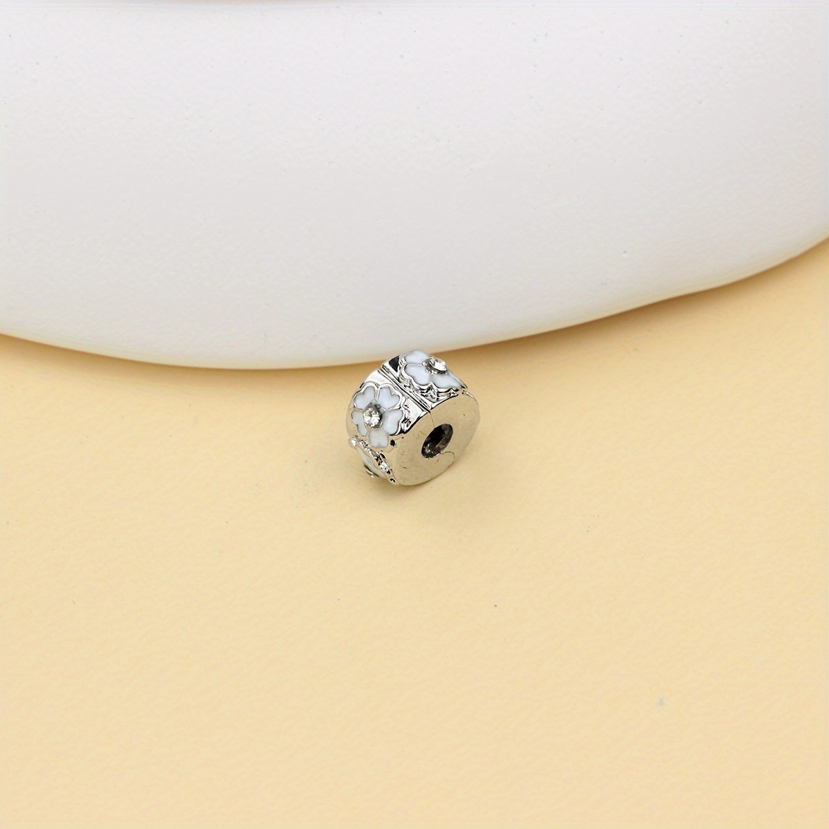 1pc Flowers Beads Fits Charms Bracelets Clip Stopper Star Pattern European Charm