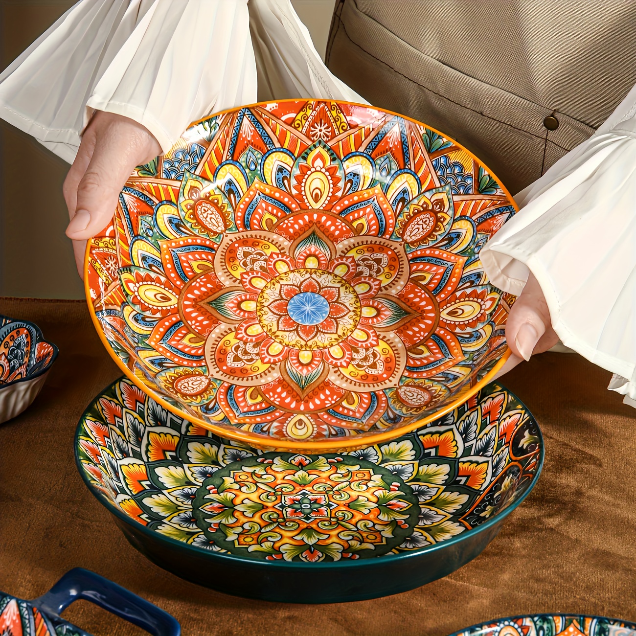 Anti Slip Dinner Plate Microwave KIT DINNERWARE MELAMINE ANCHOR