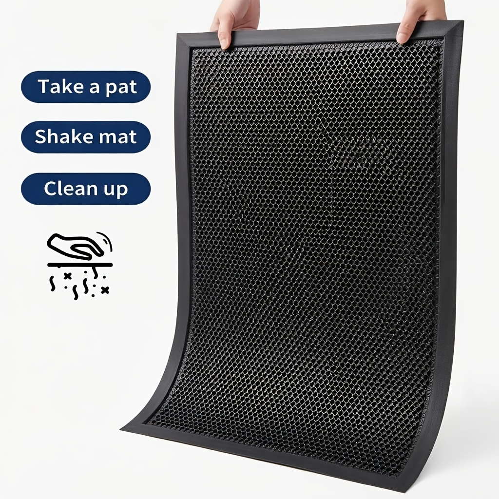 Premium Halloween Outdoor Floor Mat, Machine Washable Natural Rubber