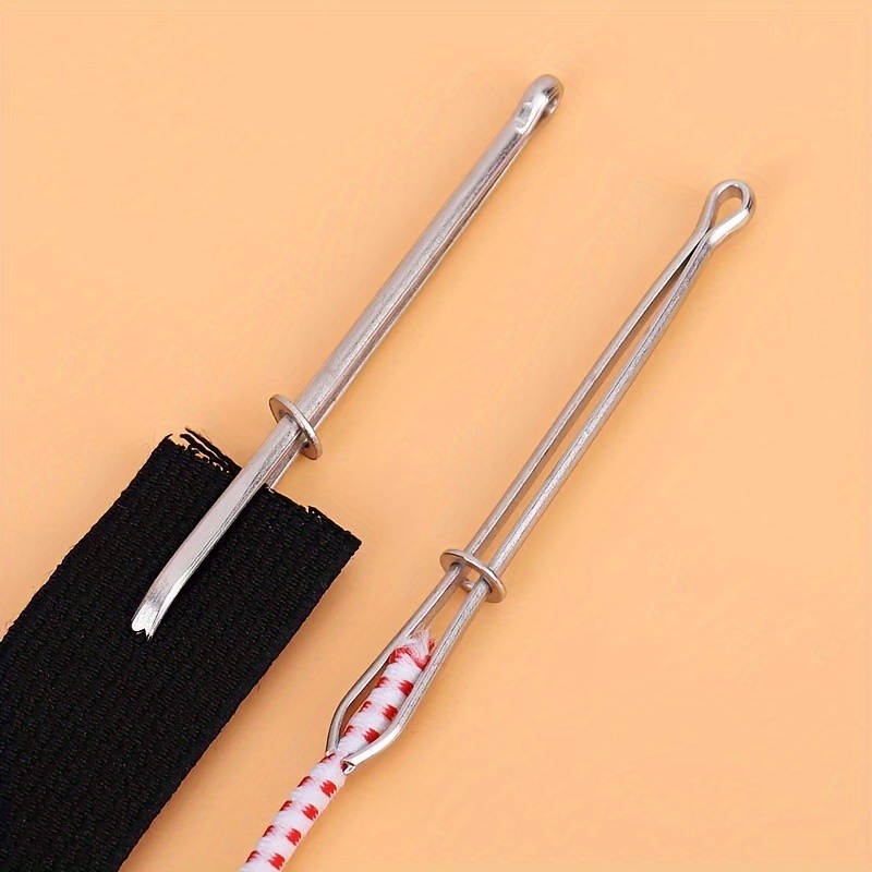 Metal Drawstring Threaders - Quick & Easy Tool For Re-Threading Hoodies, Bags & Waistbands