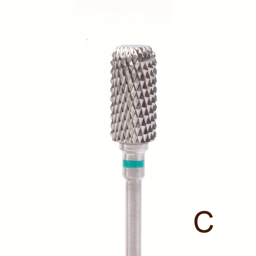 Professional Electric Nail Drill Bit, Tungsten Steel Triangular Teeth