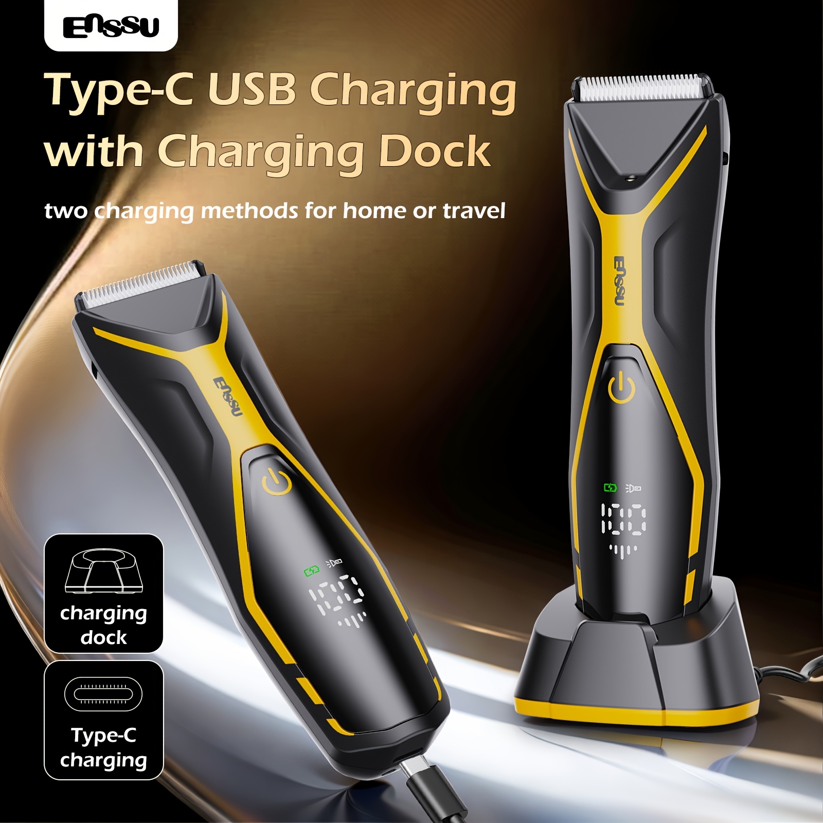 Enssu Professionele Buik- en Lichaamshaartrimmer