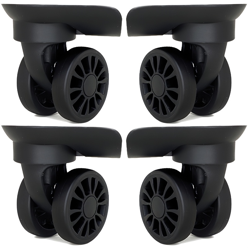 Kofferrollen Ersatz Aus Nylon - 2 Stück Set Mit Schrauben Für Reisegepäck