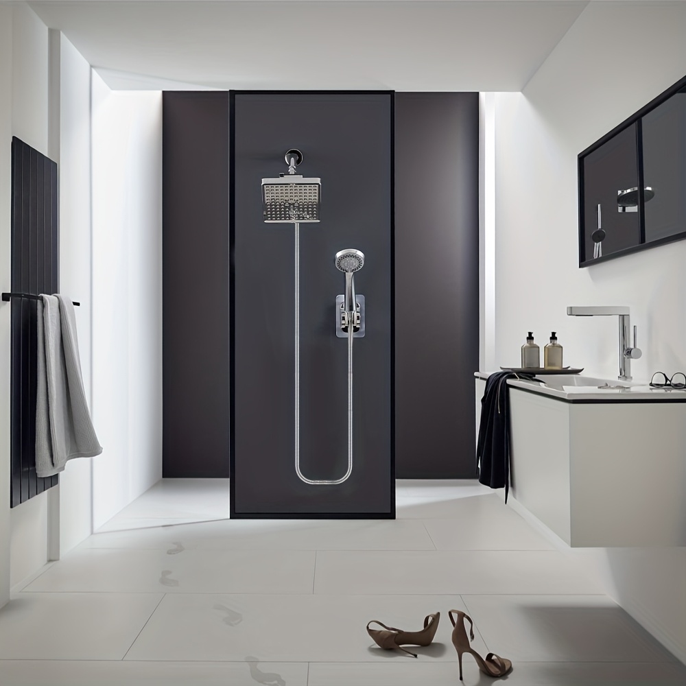 High Pressure Rainfall Shower Head with Handheld Combo
