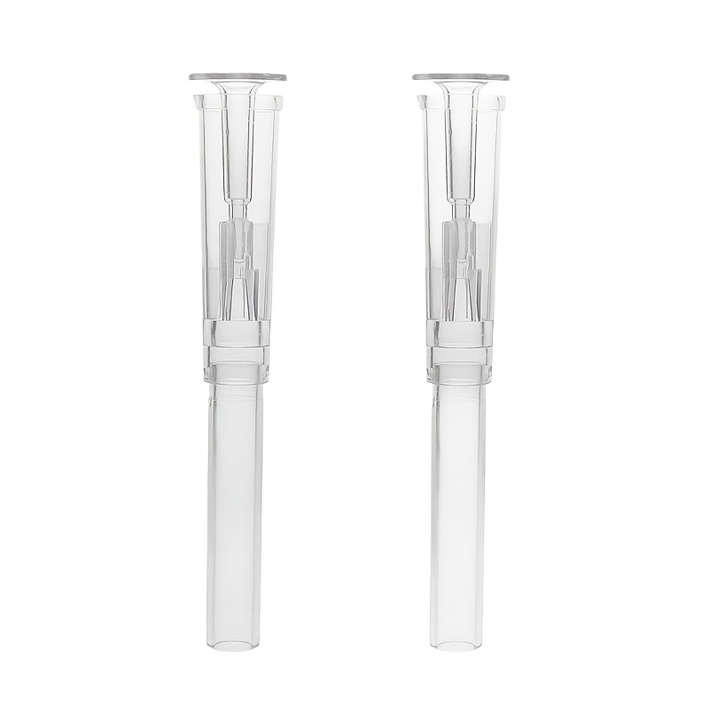 TEMU 2pcs Transparent Mushroom Fountain Spray Decor - Outdoor/indoor Water Feature For Gardens, Patios, Tabletop - Mushroom Garden Decor, Patio