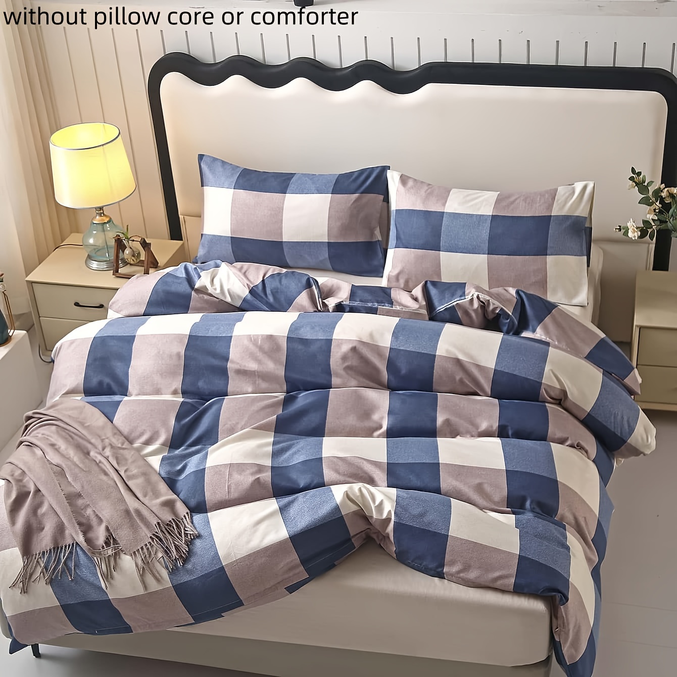 Copripiumino 240x260 Cm, Set 3 Pezzi Con Federe | Stampa Lucciola Foresta Incantata | Morbido, Lavabile, Con Cerniera E Angoli Fissi