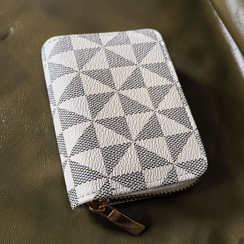 Short Accordion Card Holder, Large Capacity Wallet, Small Coin Purse, Zipper Bag For Men And Women, Credit Card Holder, Key Pouch, And Coin Bag