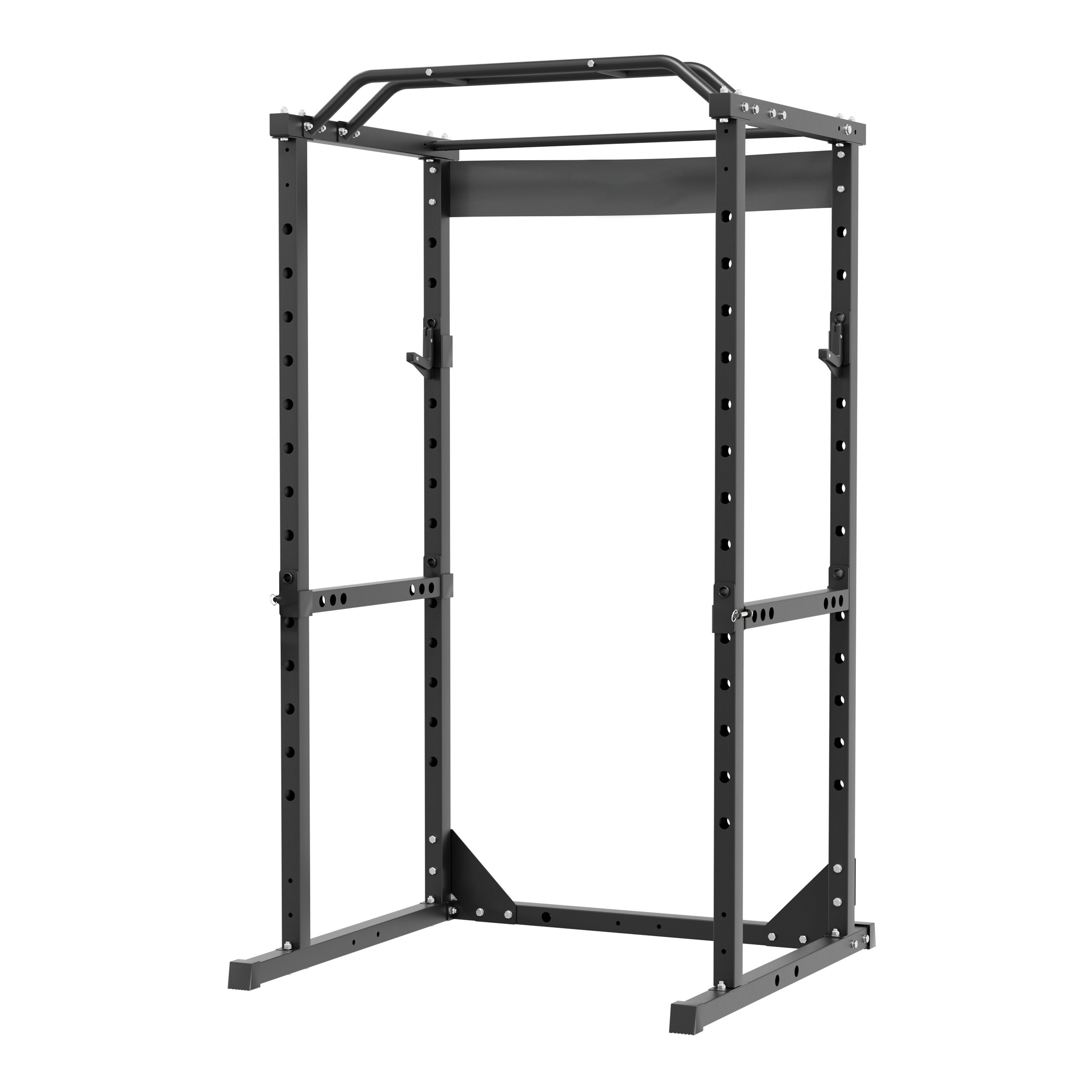 

Power Cage, F16 Squat Rack All-in-one 1200lbs Capacity Power Rack With Attachment For Home Gym, Weight Cage