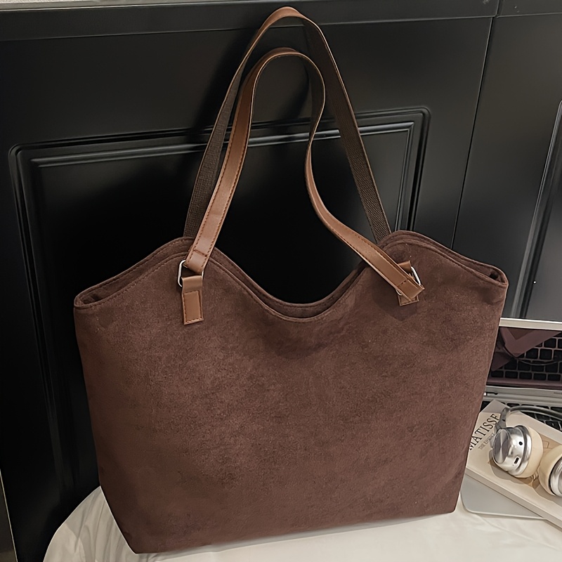 E-shop Perfekte Lily Damen Vintage Elegante Minimalistische Große Handtasche mit Festem Trageriemen - Mehrfarbig // / Handtasche geeignet für täglichen