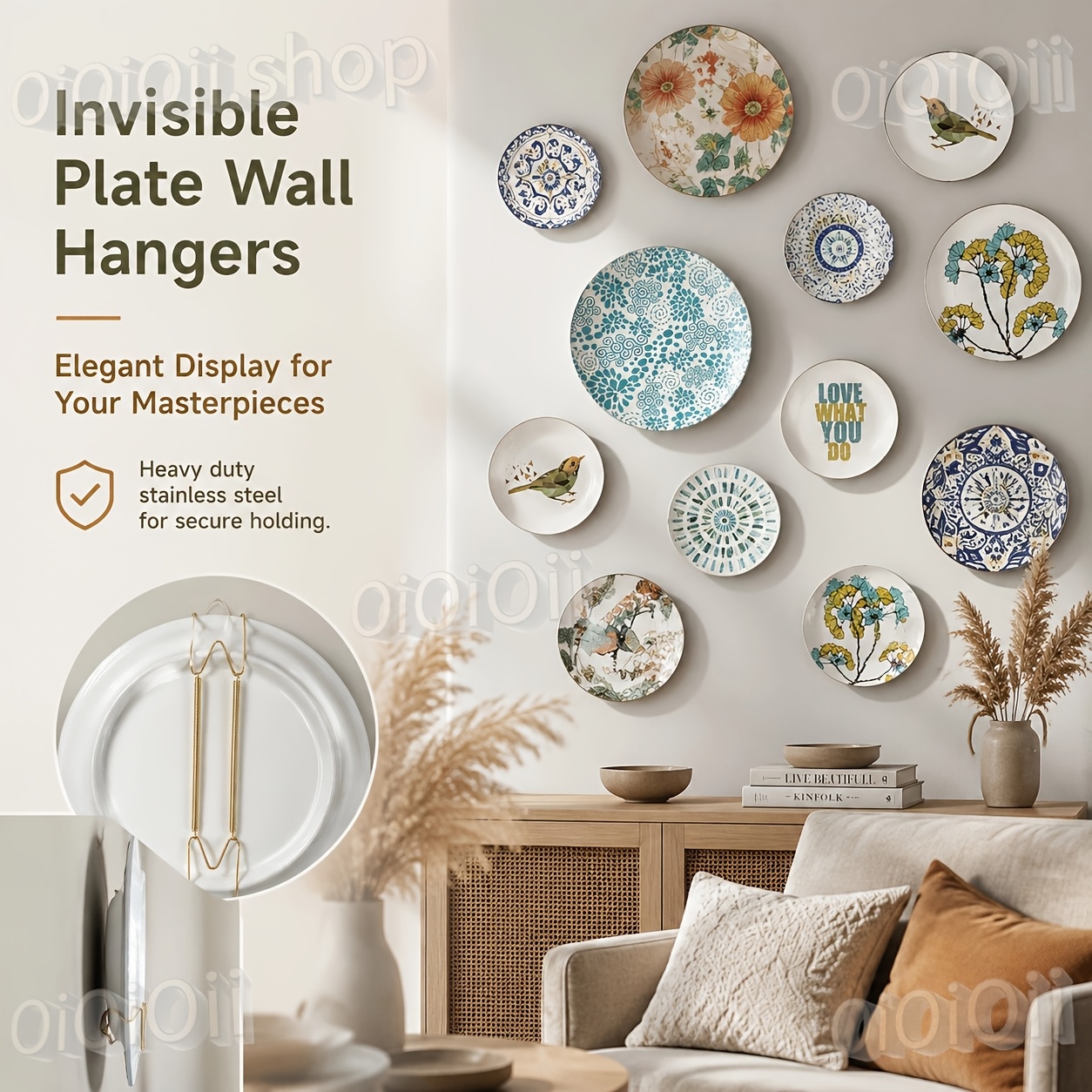 plate holders sold on Temu United States