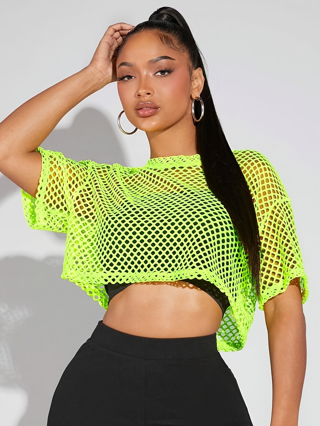 Clothes Neon Crop Top Forever 21 Crop Top Neon Shirts For Women