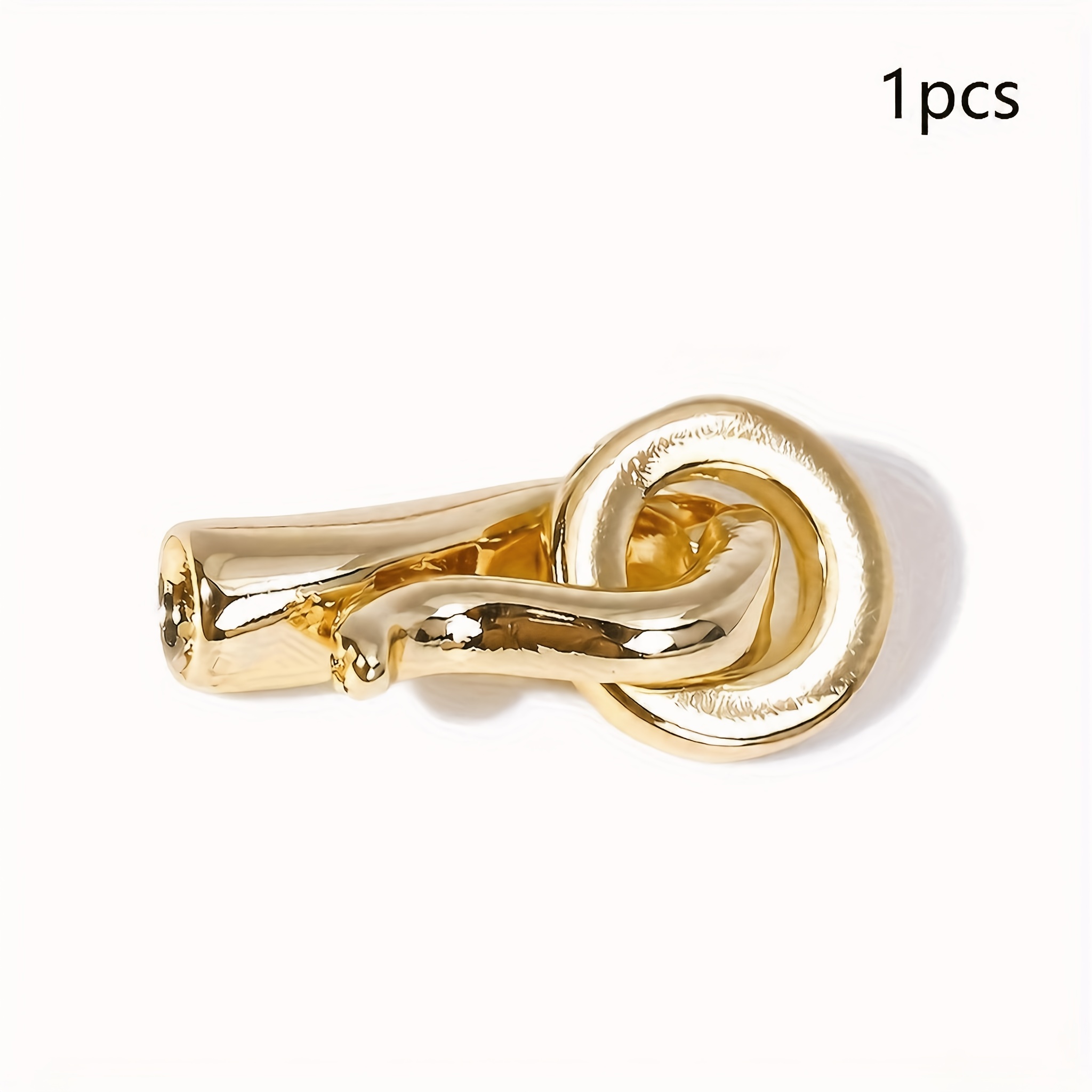 TEMU Connecteur de fermoir tendance plaqué or , embouts perles et fermoirs de fixation pour accessoires de fabrication de bijoux de bracelets DIY
