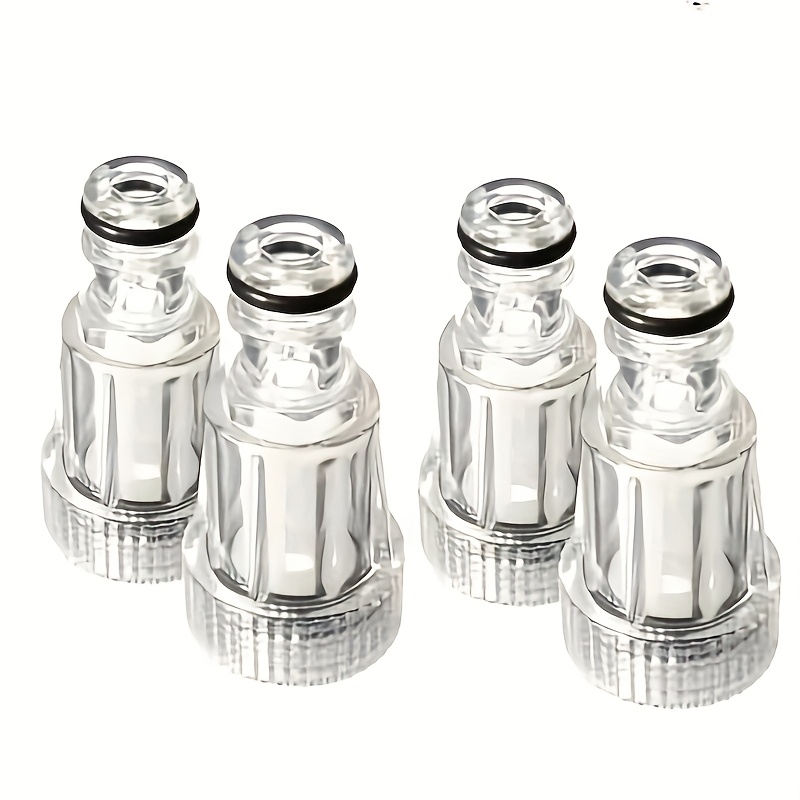 Image of 4pcs Water Filter Is Applicable To The Inlet Of The Hose Connector Of The High-pressure Cleaning Machine Faucet.