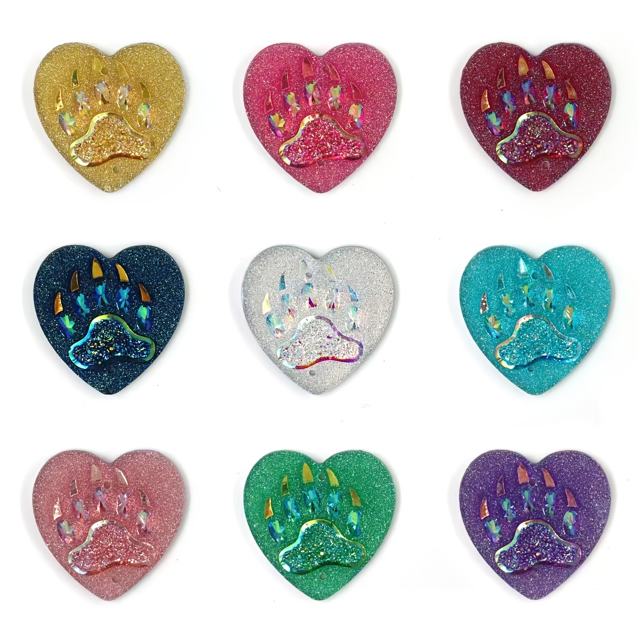 

20pcs -shaped Pendants Bear , Ab For Making, , And Clothing Embellishments - Craft Supplies,jewelry ,beading&jewelry Making